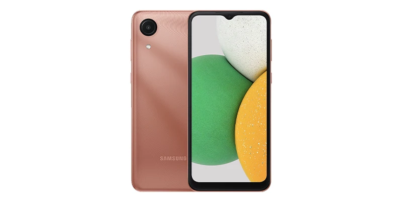 Samsung Galaxy A03 Core Copper
